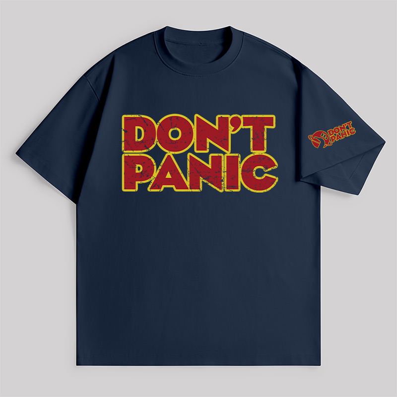 Don't Panic Unisex Oversized T-shirt