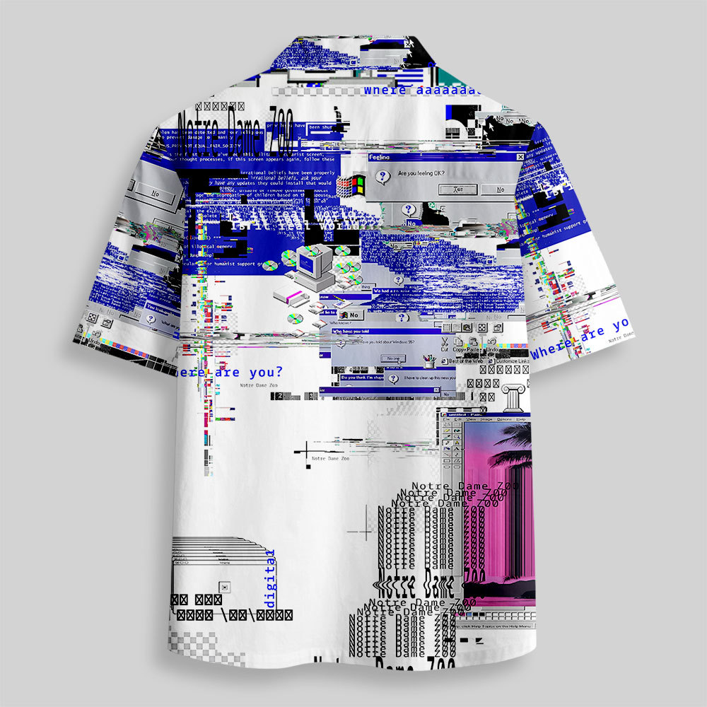 Windows Failure Button Up Pocket Shirt