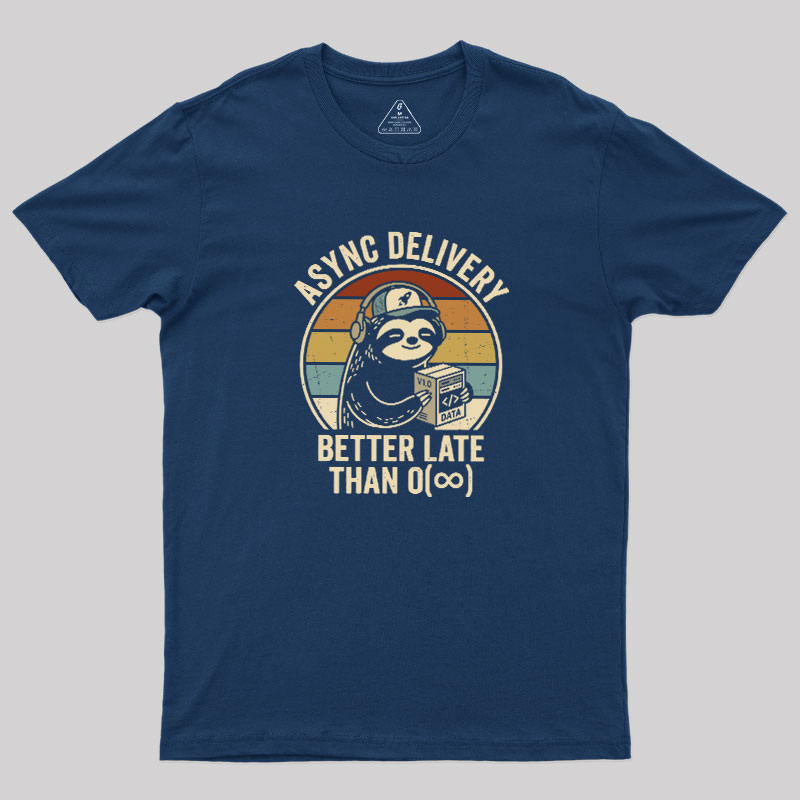 Better Late Than O(∞) Geek T-Shirt