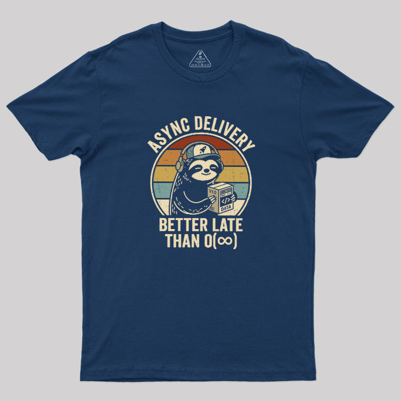 Better Late Than O(∞) Geek T-Shirt