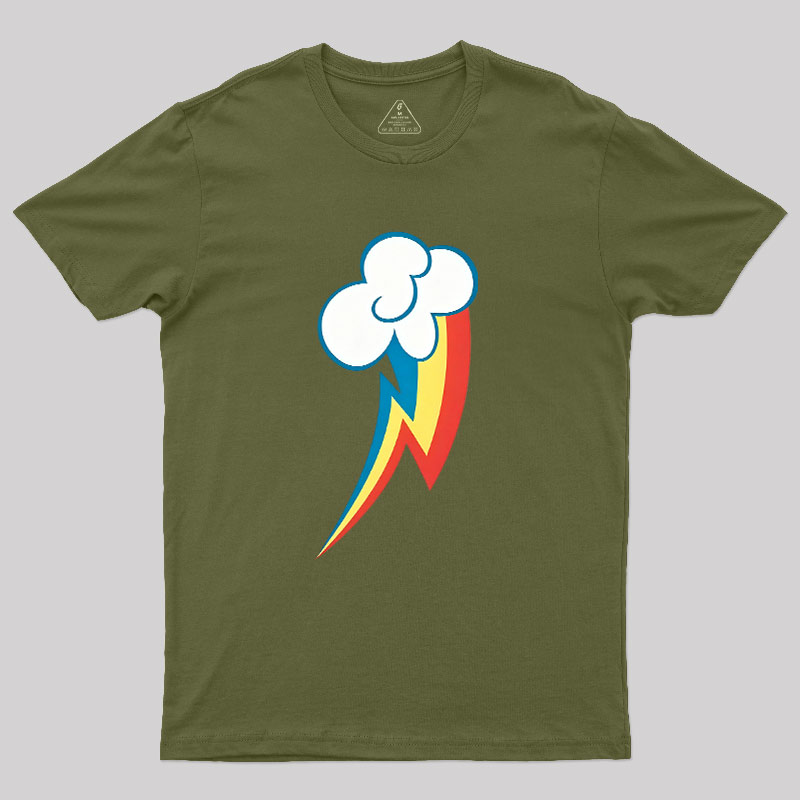 Rainbow Cloud Geek T-Shirt