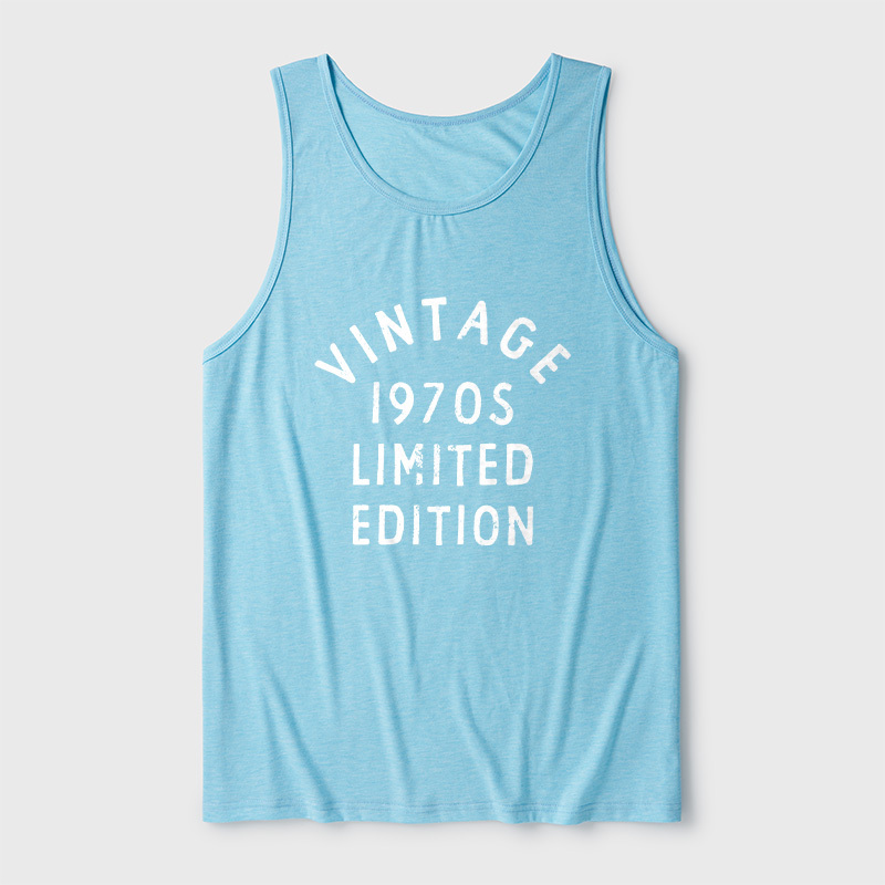 Vintage 1970s Limited Edition Ultra Soft Heather Tank