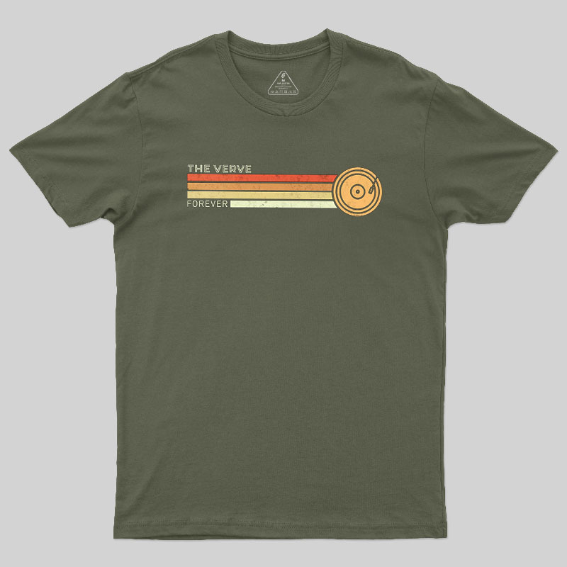 The Verve Retro Vinyl Geek T-Shirt