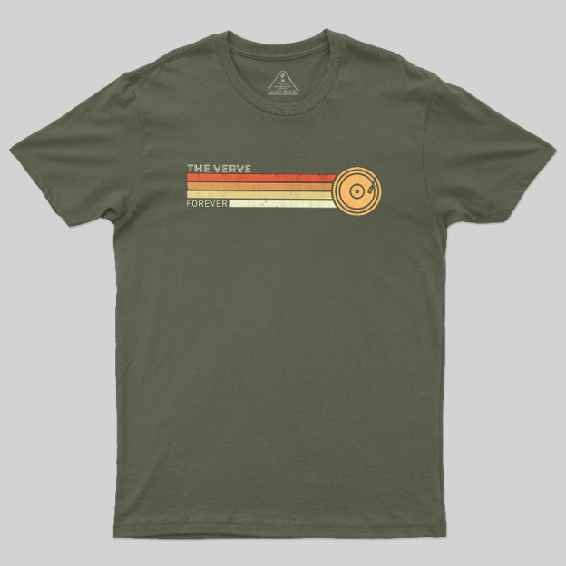 The Verve Retro Vinyl Geek T-Shirt