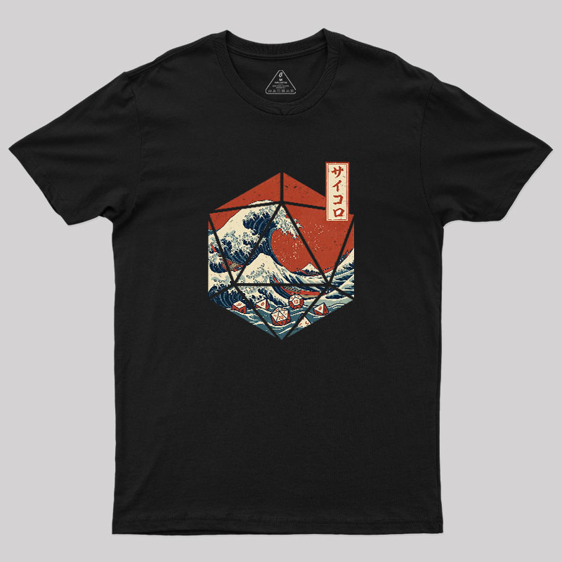 The Great Wave Of Fate Geek T-Shirt