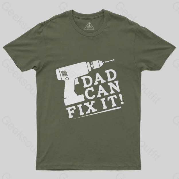 DAD CAN FIX IT T-Shirt-Geeksoutfit-Father's Day,geek,t-shirt