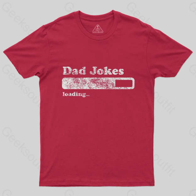 DAD JOKES LOADING T-Shirt-Geeksoutfit-Father's Day,geek,t-shirt