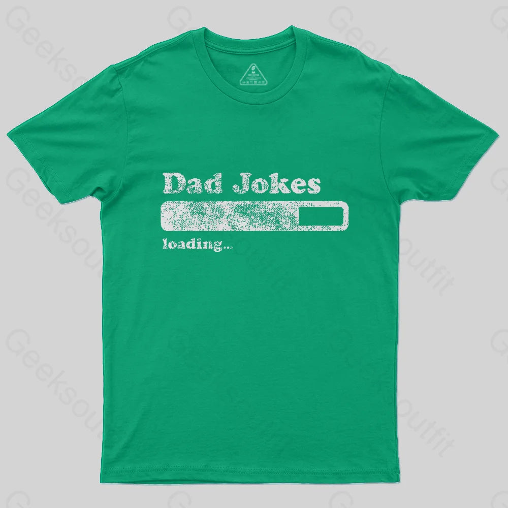 DAD JOKES LOADING T-Shirt-Geeksoutfit-Father's Day,geek,t-shirt