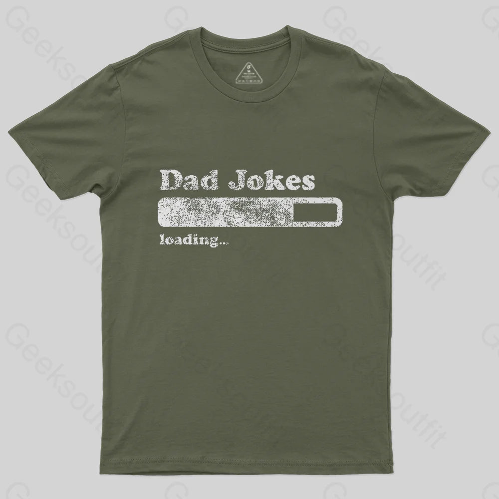 DAD JOKES LOADING T-Shirt-Geeksoutfit-Father's Day,geek,t-shirt