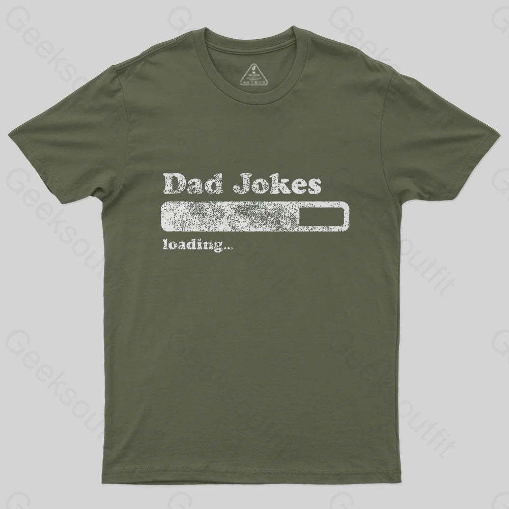 DAD JOKES LOADING T-Shirt-Geeksoutfit-Father's Day,geek,t-shirt
