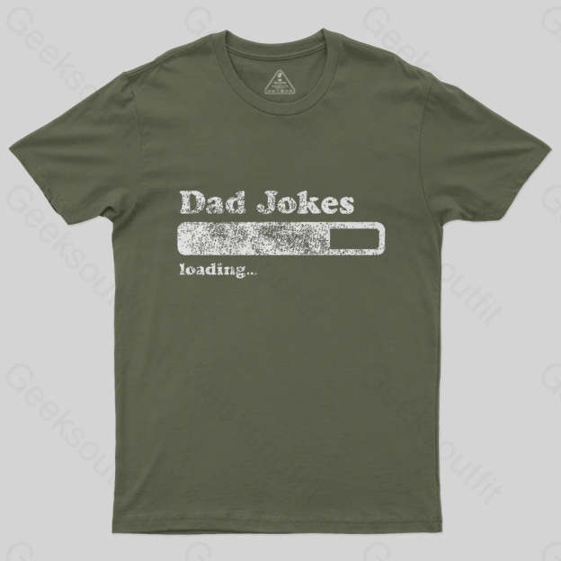 DAD JOKES LOADING T-Shirt-Geeksoutfit-Father's Day,geek,t-shirt
