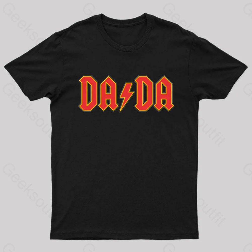 Dada Vintage Geek T-Shirt Black / S