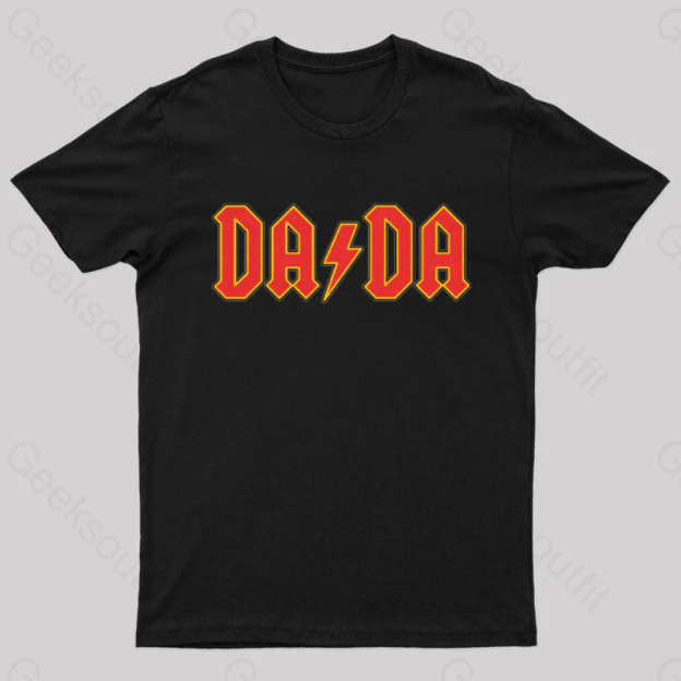 Dada Vintage Geek T-Shirt Black / S