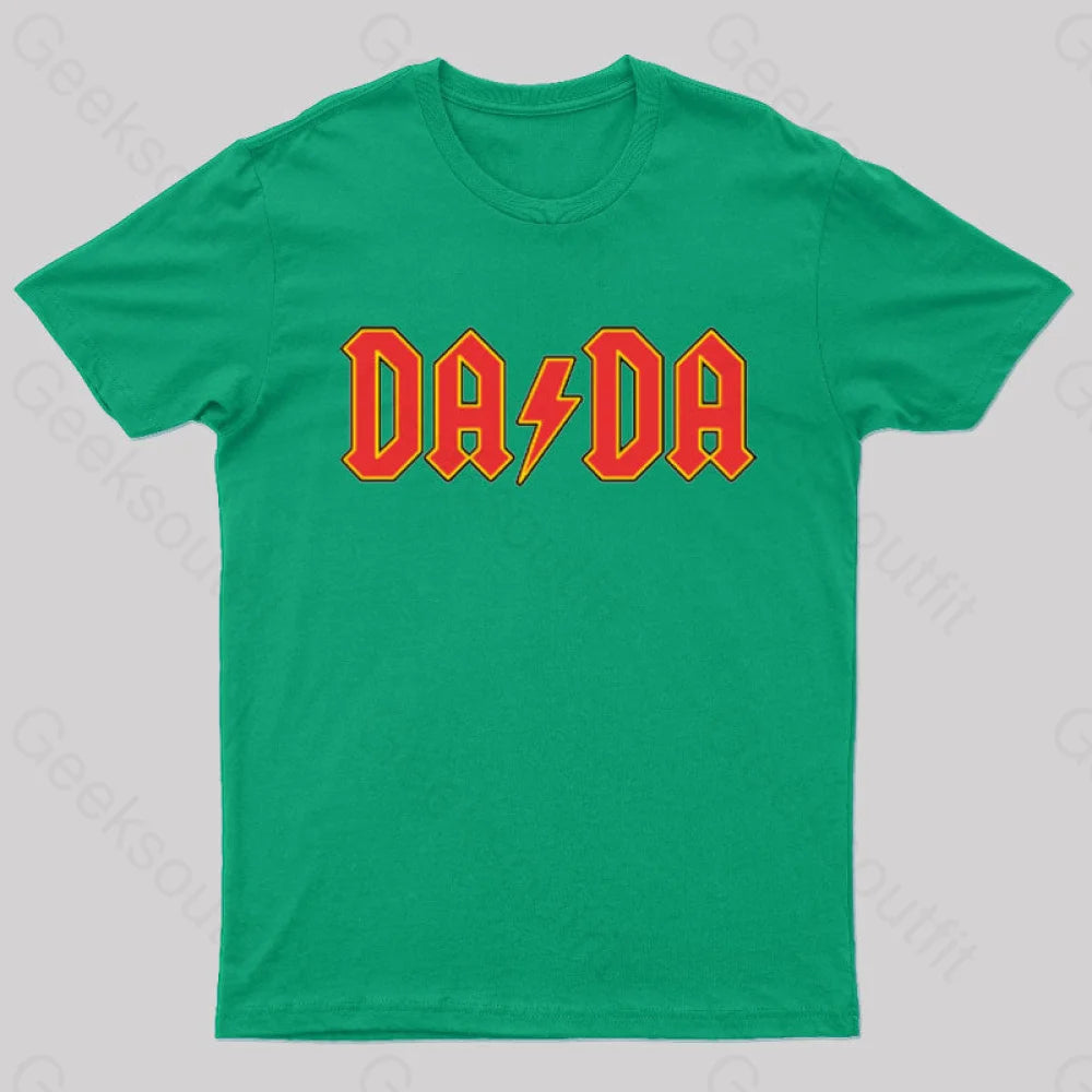 Dada Vintage Geek T-Shirt Green / S