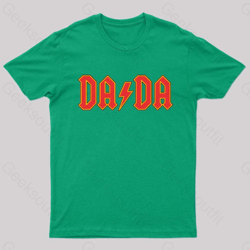 Dada Vintage Geek T-Shirt Green / S