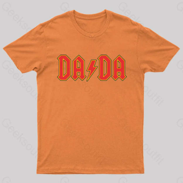 Dada Vintage Geek T-Shirt Orange / S