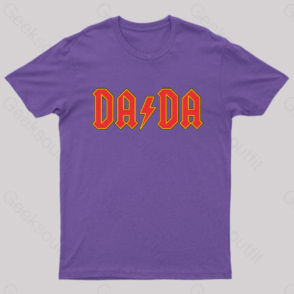 Dada Vintage Geek T-Shirt Purple / S