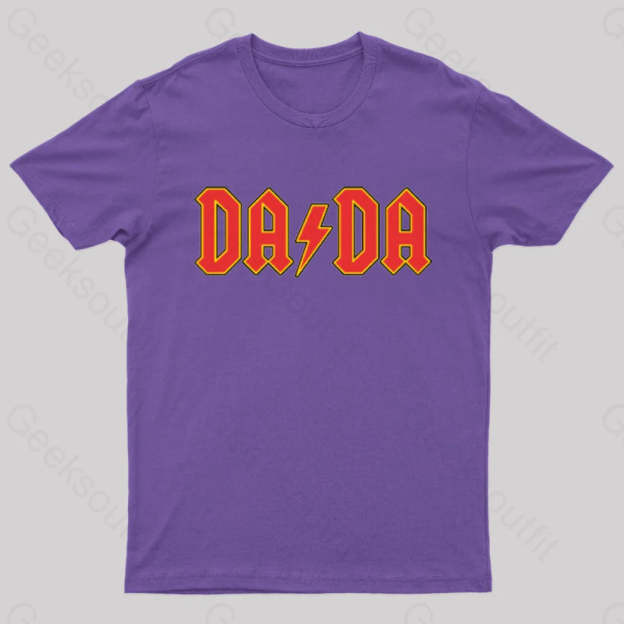 Dada Vintage Geek T-Shirt Purple / S