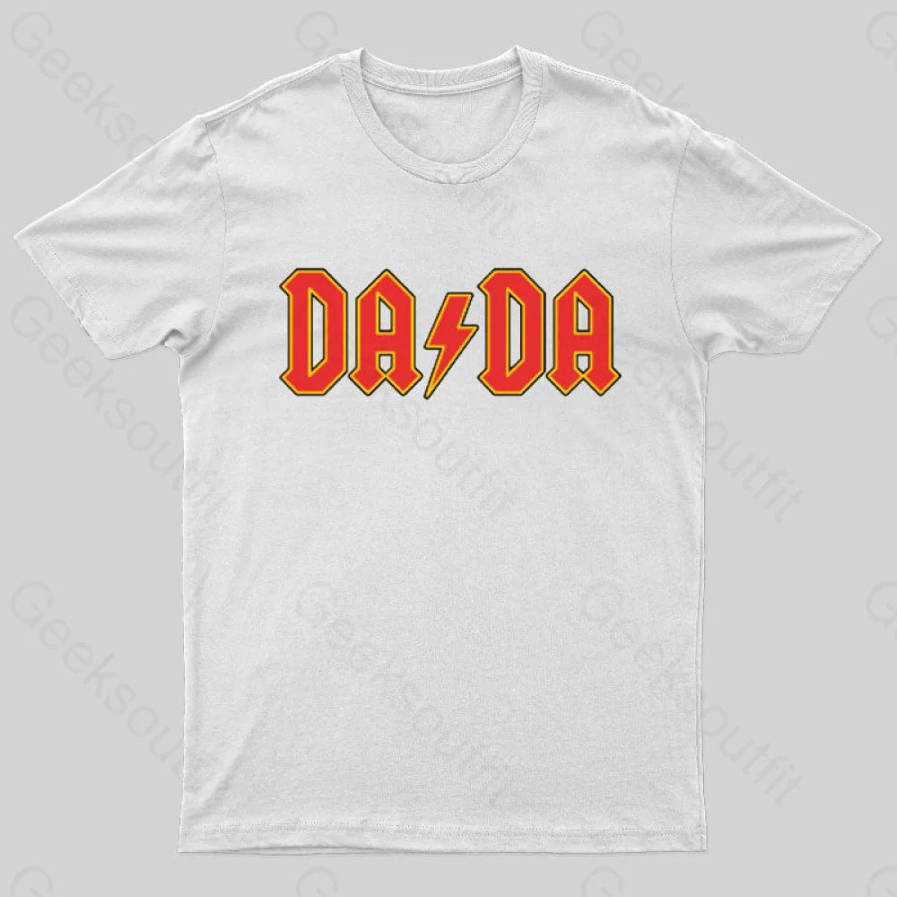 Dada Vintage Geek T-Shirt White / S