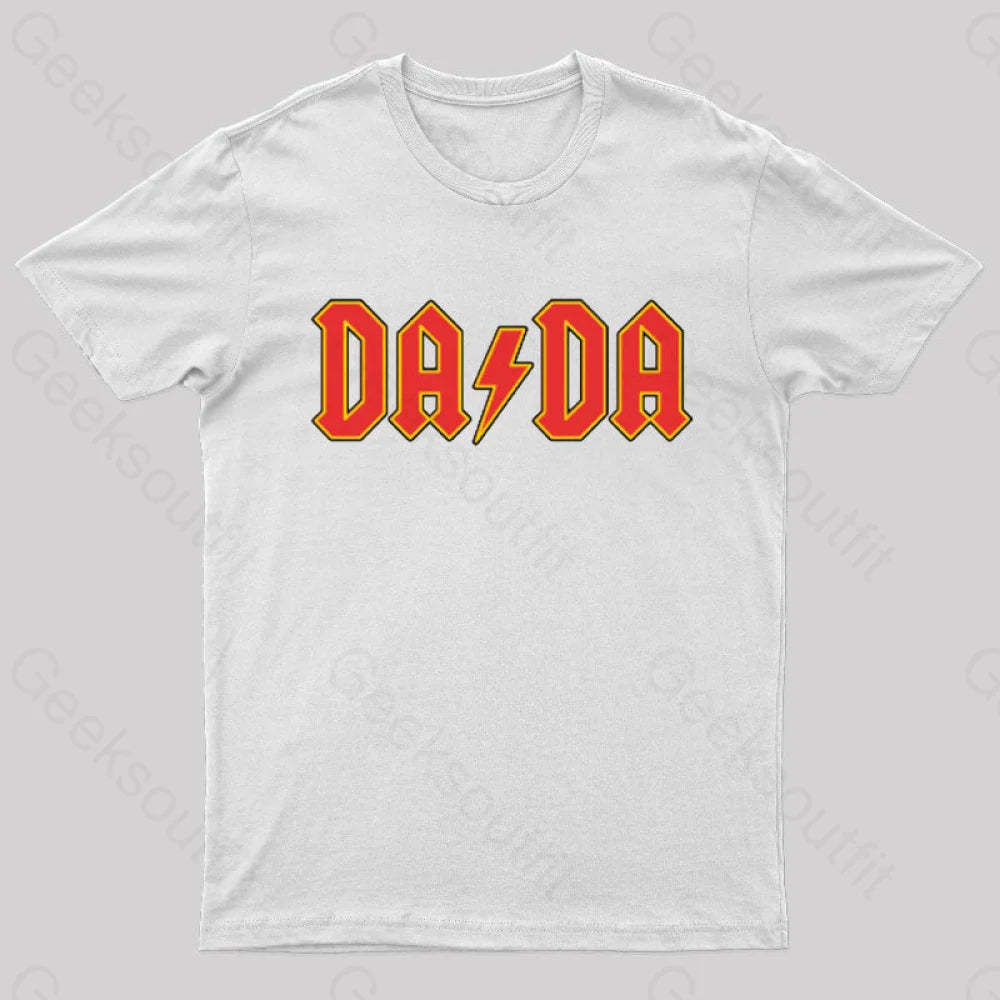 Dada Vintage Geek T-Shirt White / S