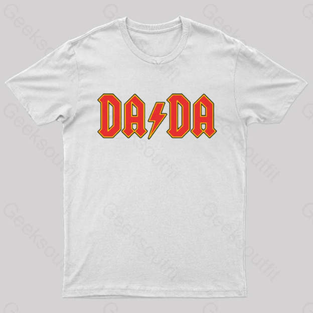 Dada Vintage Geek T-Shirt White / S