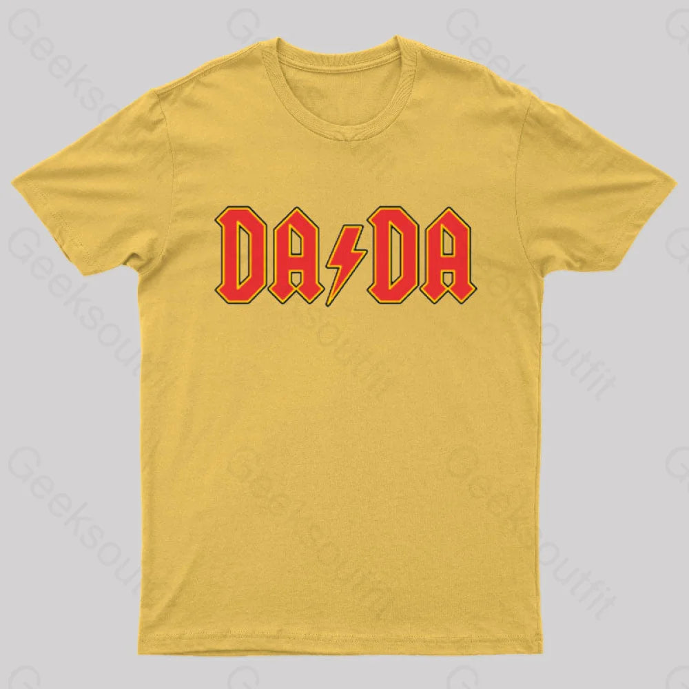 Dada Vintage Geek T-Shirt Yellow / S