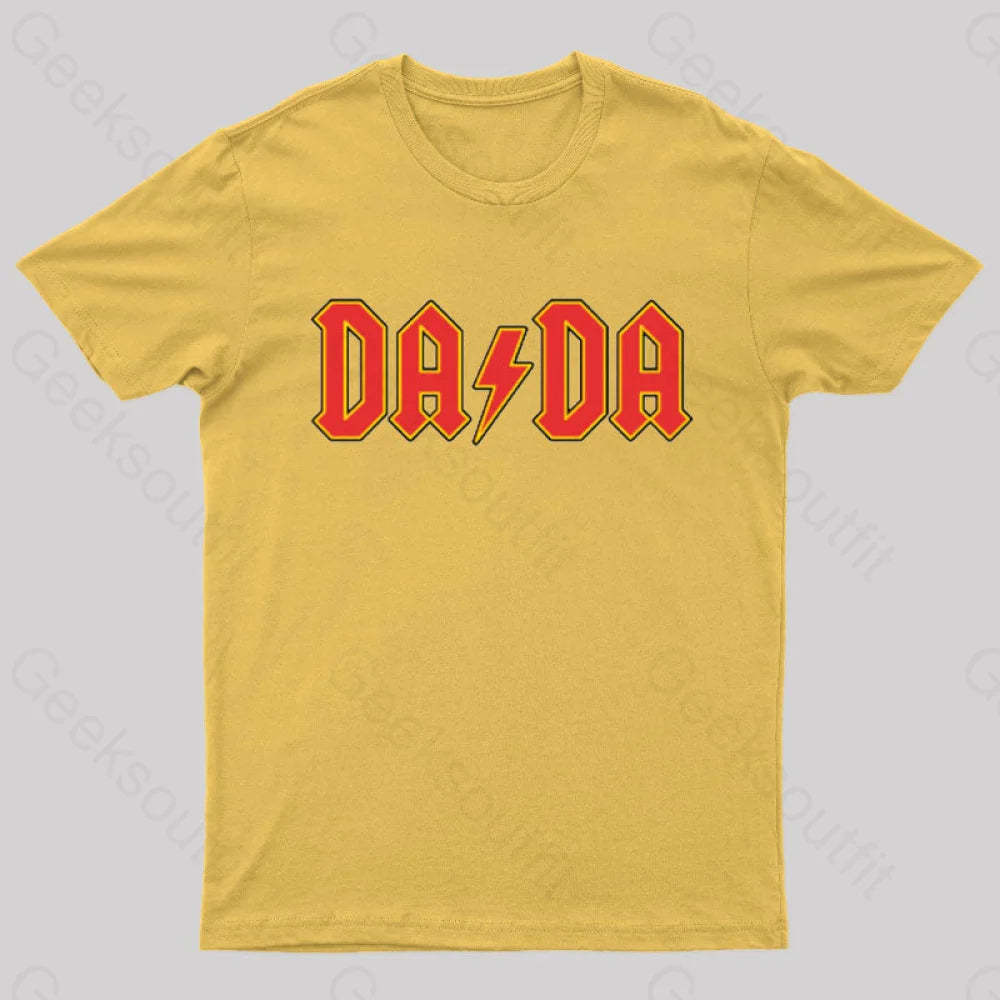 Dada Vintage Geek T-Shirt Yellow / S