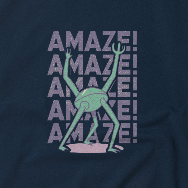 Rocky Amaze Geek Retro Raglan T-Shirt