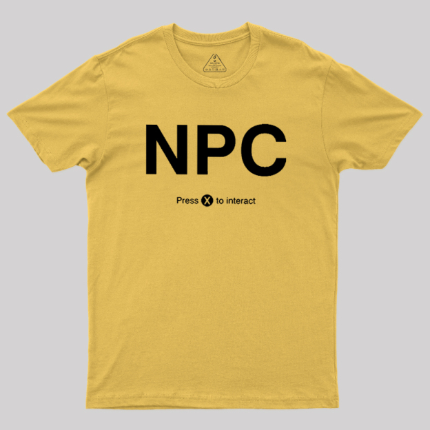 NPC Geek T-Shirt