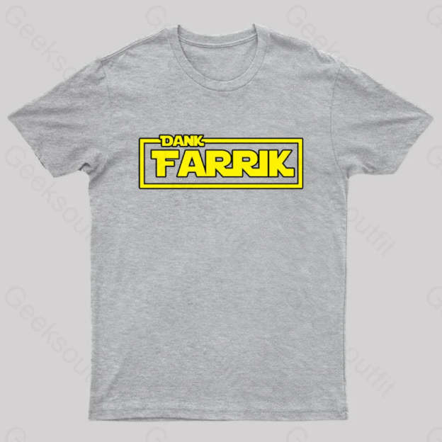 Dank Farrik Nerd T-Shirt Grey / S