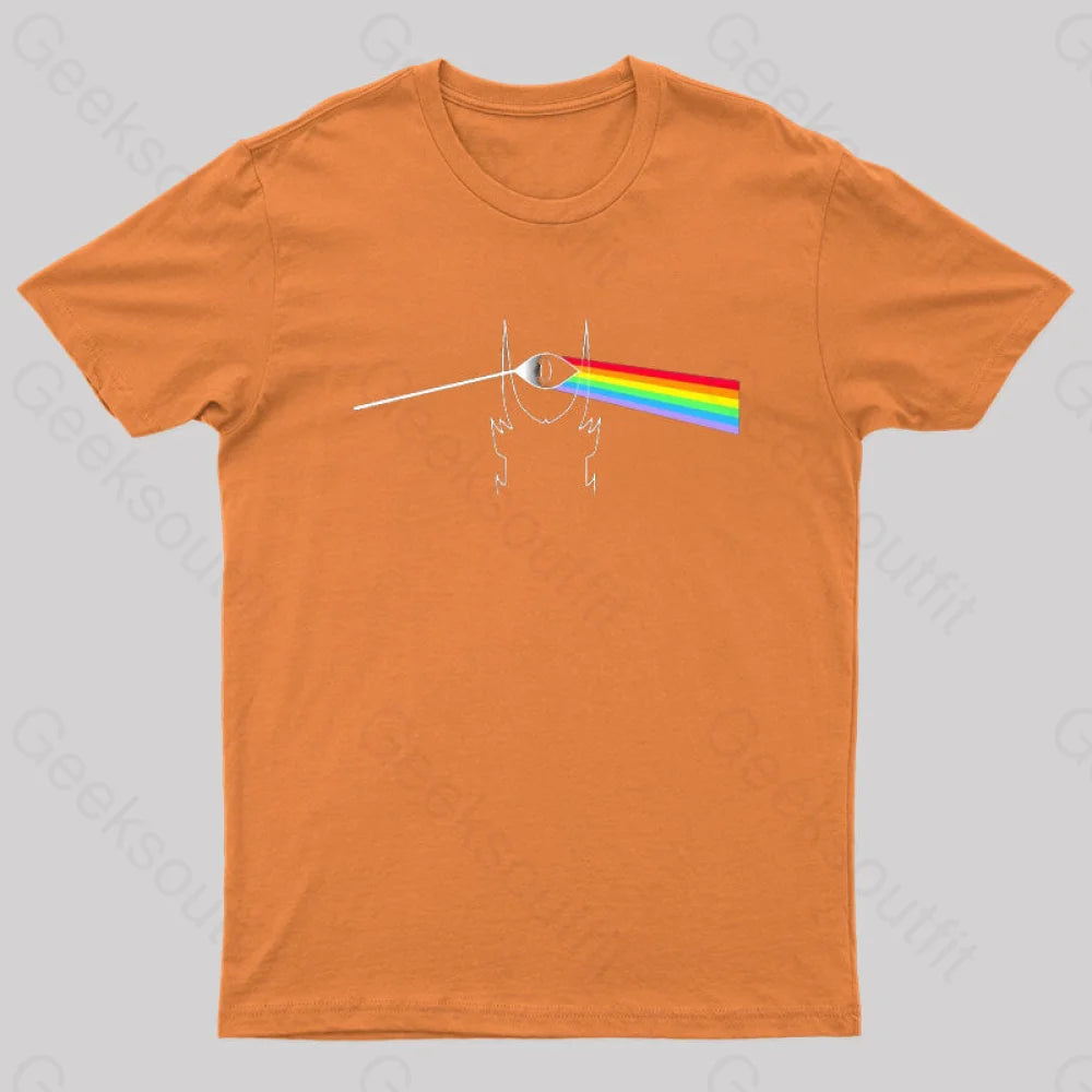 Dark Lord Of The Doom Geek T-Shirt Orange / S