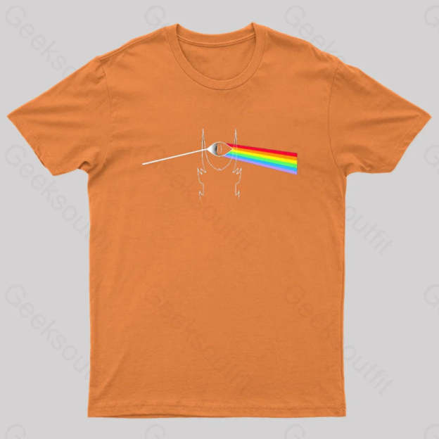 Dark Lord Of The Doom Geek T-Shirt Orange / S