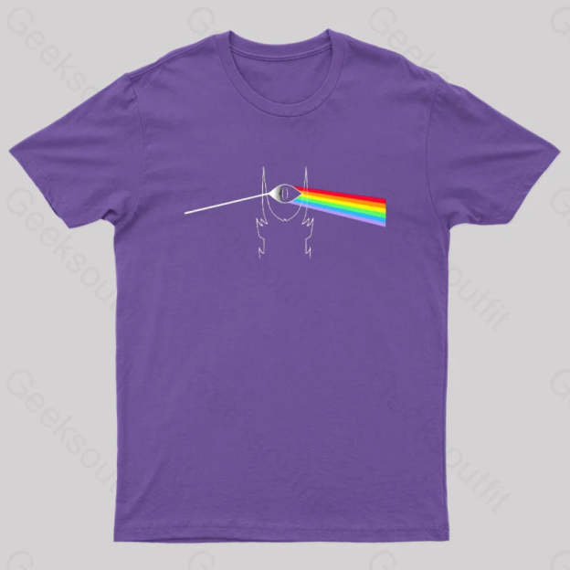 Dark Lord Of The Doom Geek T-Shirt Purple / S