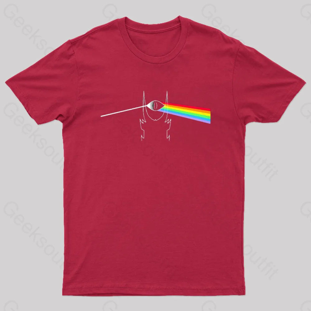 Dark Lord Of The Doom Geek T-Shirt Red / S
