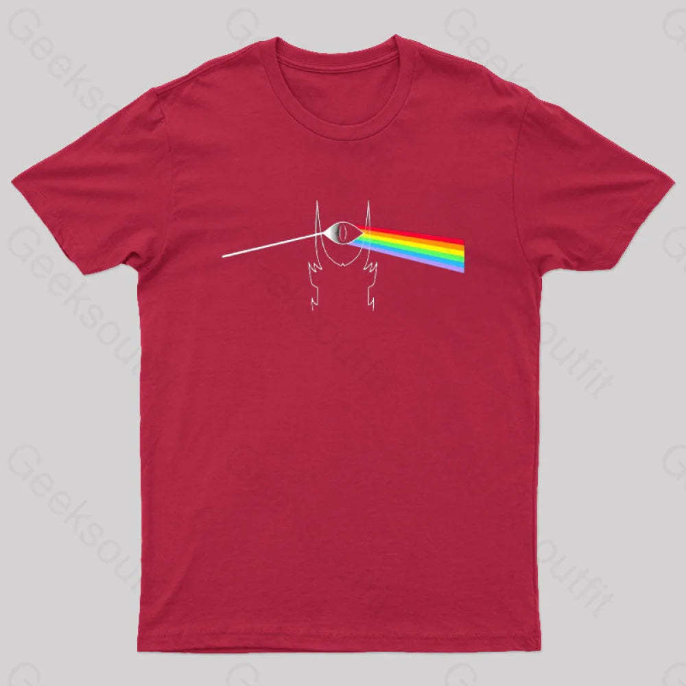 Dark Lord Of The Doom Geek T-Shirt Red / S