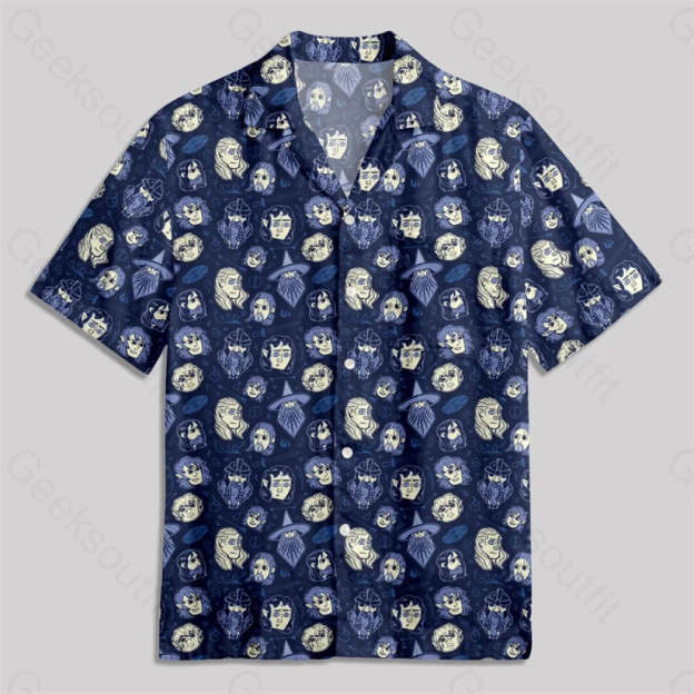 Dark Magic Ring Button Up Pocket Shirt Hawaiian / S Bus577 Yc