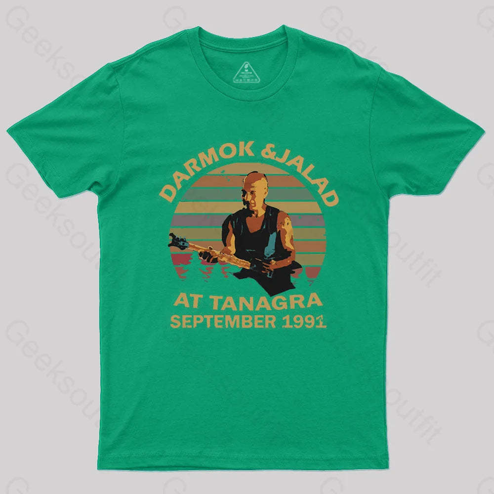 Darmok And Jalad At Tanagra Geek T-Shirt Green / S