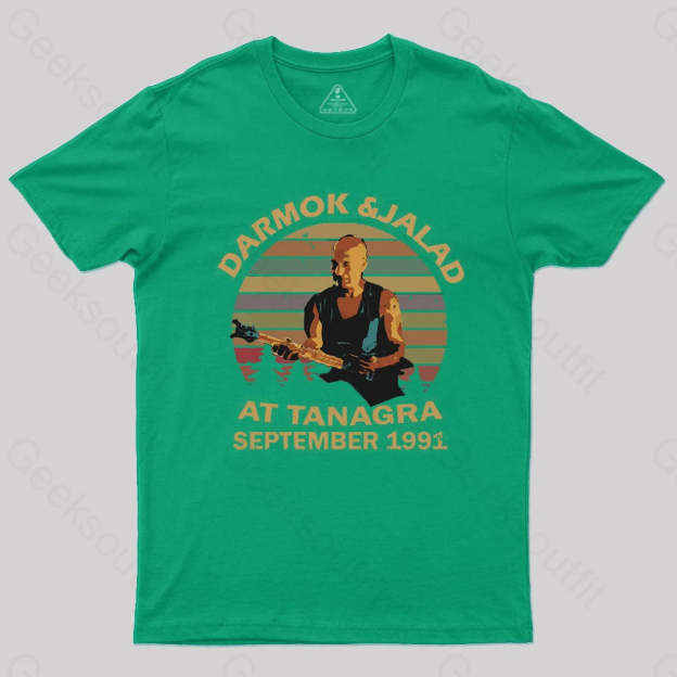 Darmok And Jalad At Tanagra Geek T-Shirt Green / S
