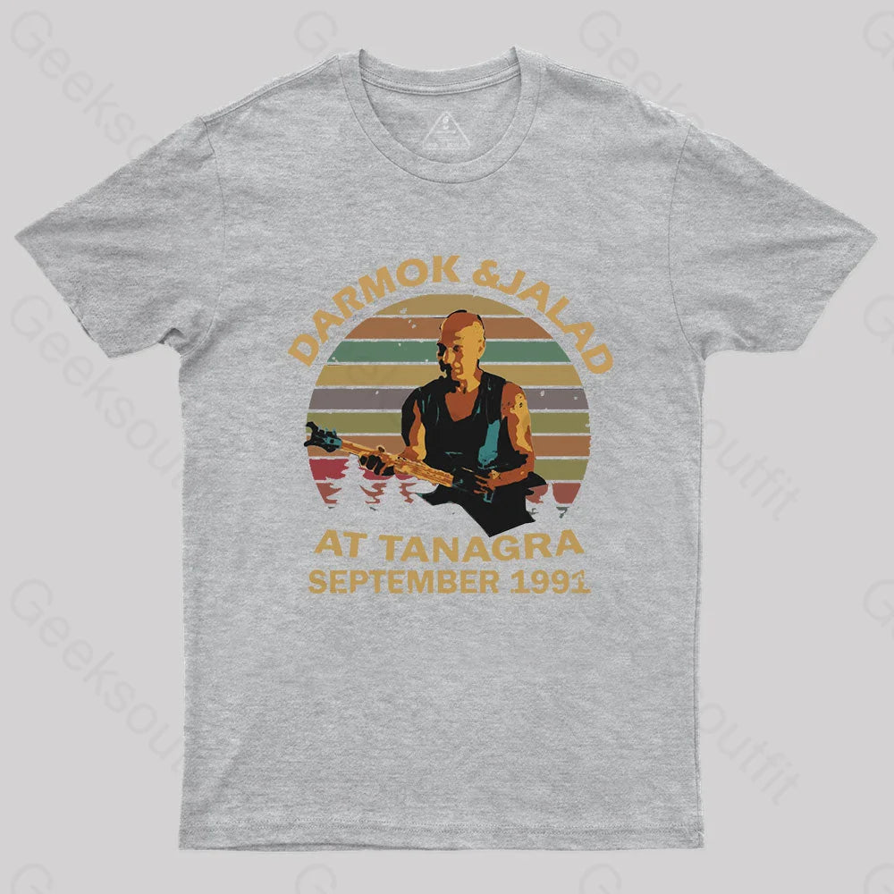 Darmok And Jalad At Tanagra Geek T-Shirt Grey / S