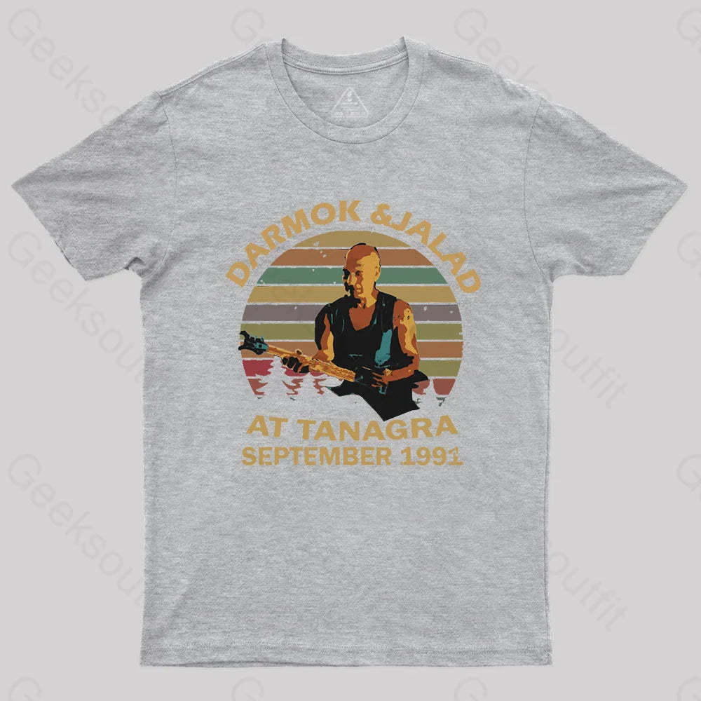 Darmok And Jalad At Tanagra Geek T-Shirt Grey / S