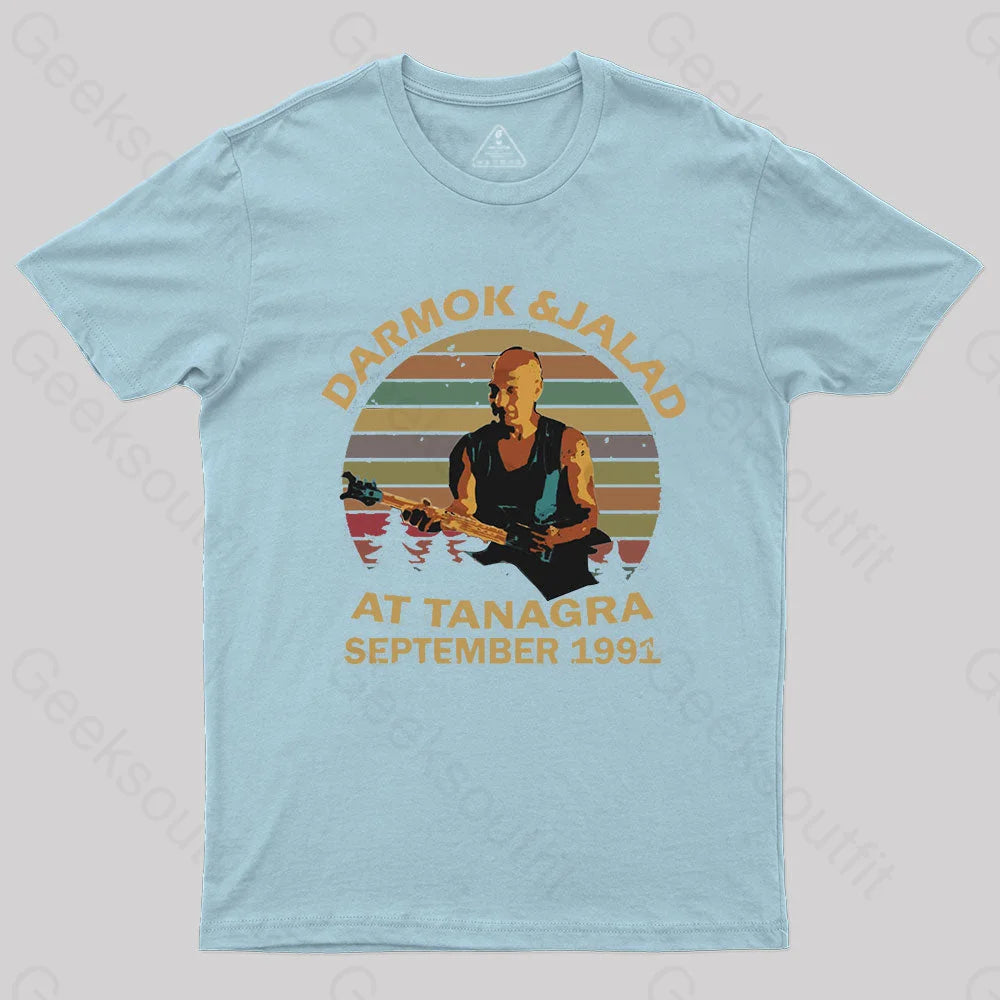 Darmok And Jalad At Tanagra Geek T-Shirt Light Blue / S