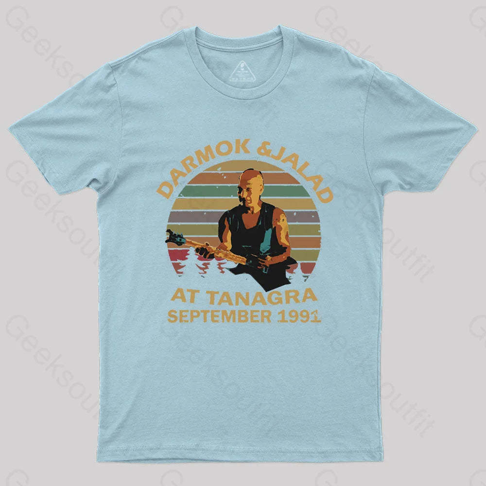 Darmok And Jalad At Tanagra Geek T-Shirt Light Blue / S