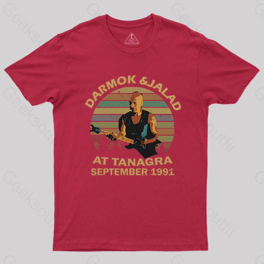 Darmok And Jalad At Tanagra Geek T-Shirt Red / S