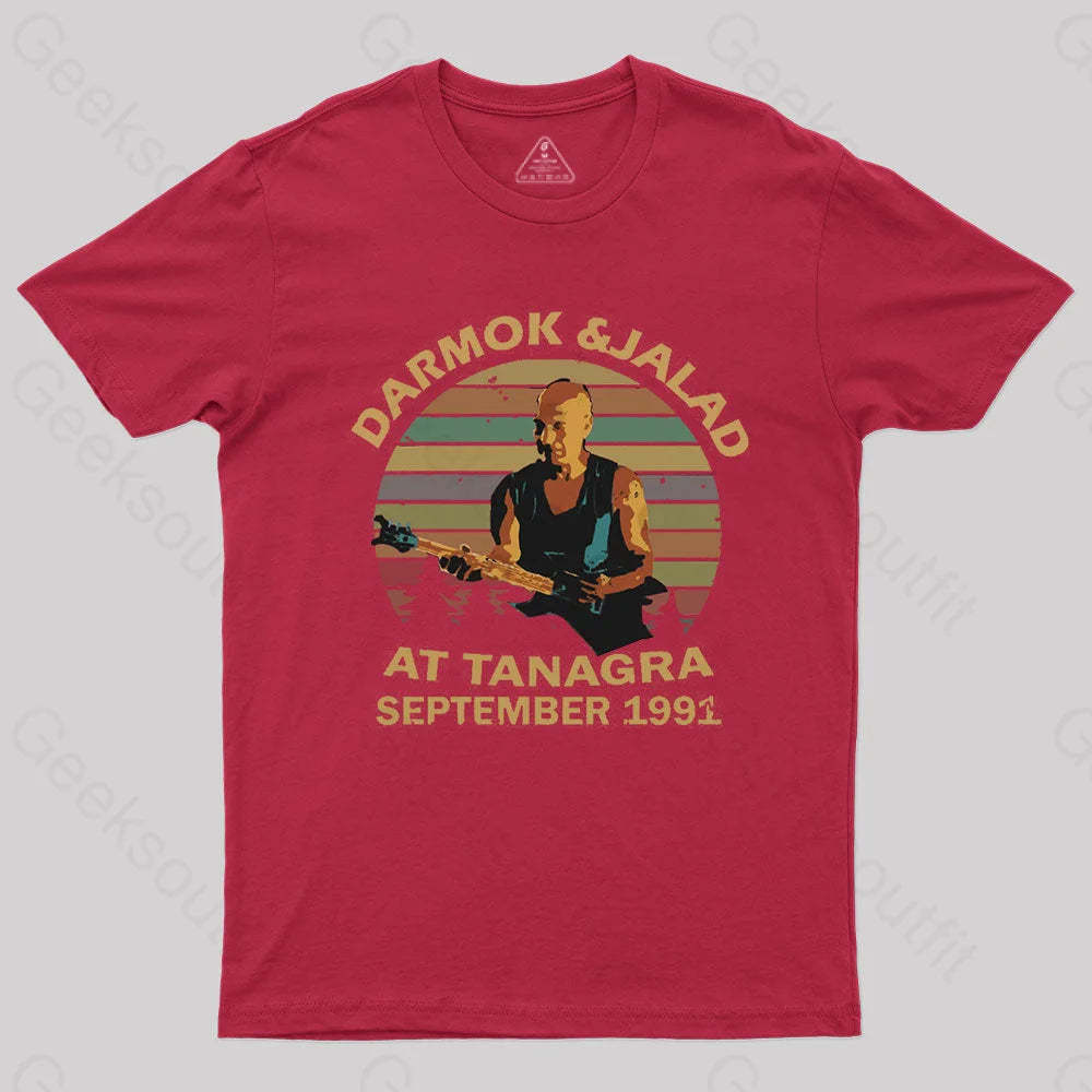 Darmok And Jalad At Tanagra Geek T-Shirt Red / S
