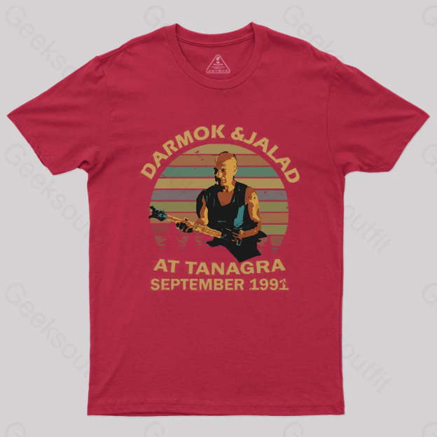 Darmok And Jalad At Tanagra Geek T-Shirt Red / S