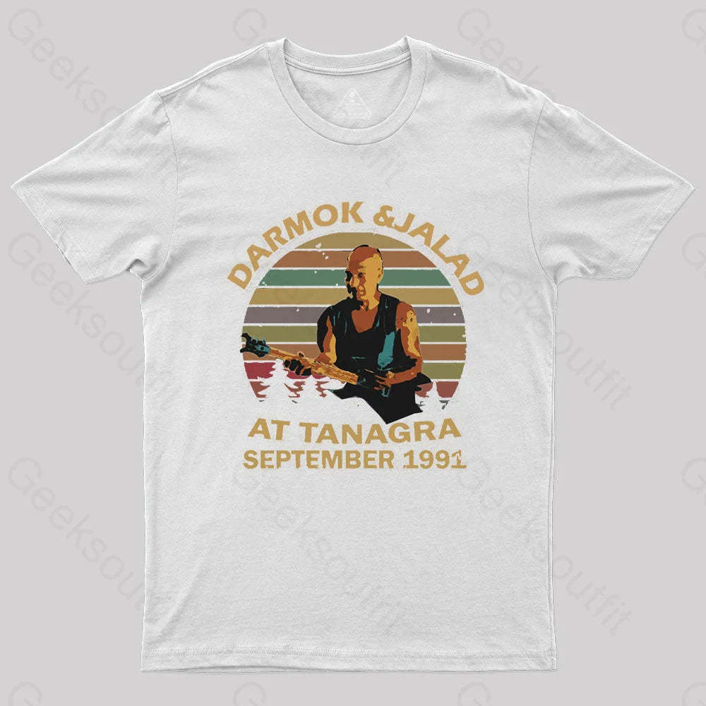 Darmok And Jalad At Tanagra Geek T-Shirt White / S