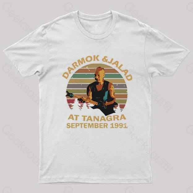 Darmok And Jalad At Tanagra Geek T-Shirt White / S