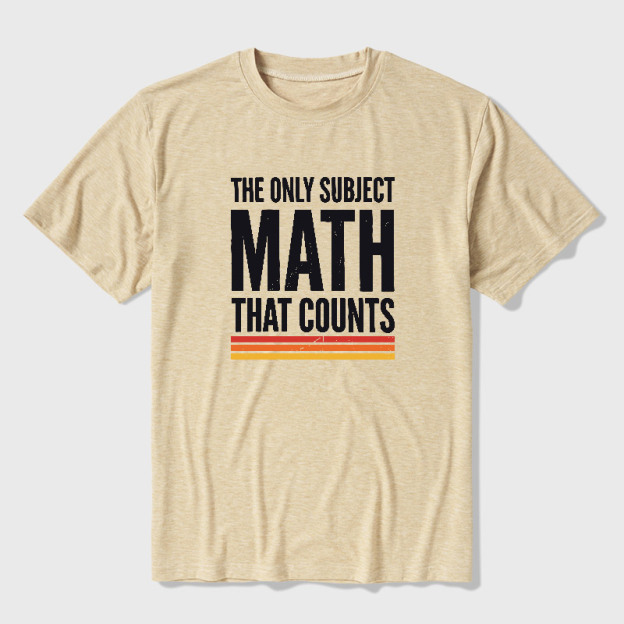 Math Geek Ultra Soft Heather Tee