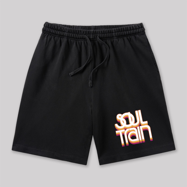Vintage Soul Train Geeky Washed Shorts