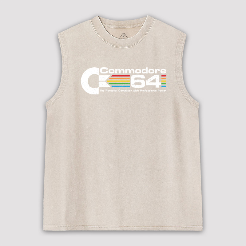 Commodore 64 Unisex Unisex Washed Tank